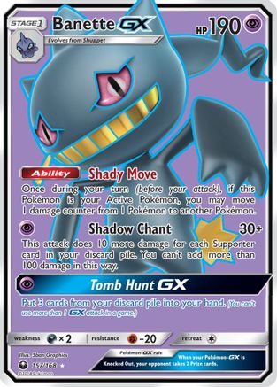 Banette GX (Full Art) - Holofoil SM Celestial Storm - Ultra Rare