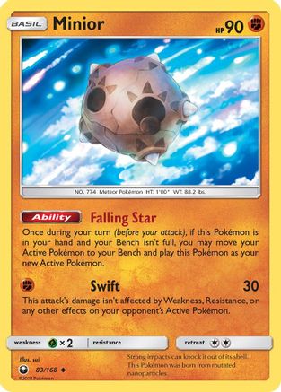 Minior 083/168 SM Celestial Storm - Uncommon
