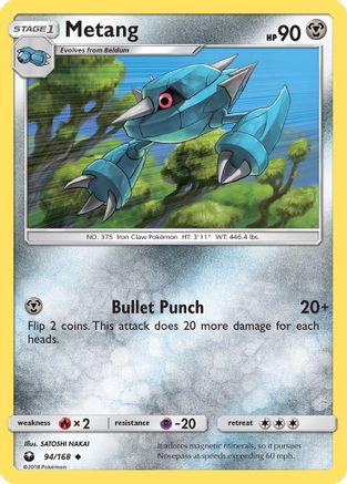 Metang - Reverse Holofoil SM Celestial Storm - Uncommon
