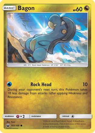 Bagon (103)/168 SM Celestial Storm - Common