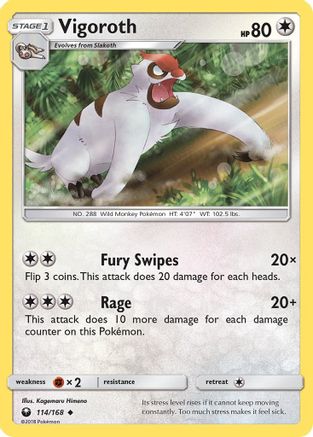 Vigoroth SM Celestial Storm - Uncommon