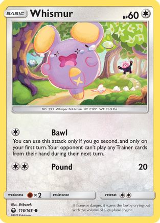 Whismur (116) (116) 116 SM Celestial Storm - Common