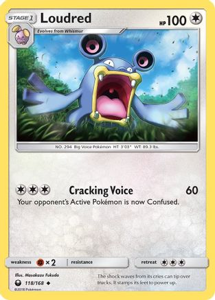 Loudred SM Celestial Storm - Uncommon