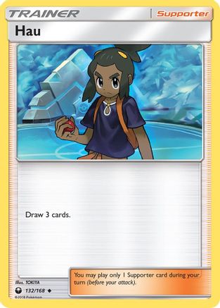 Hau 132 - Reverse Holofoil SM Celestial Storm - Uncommon