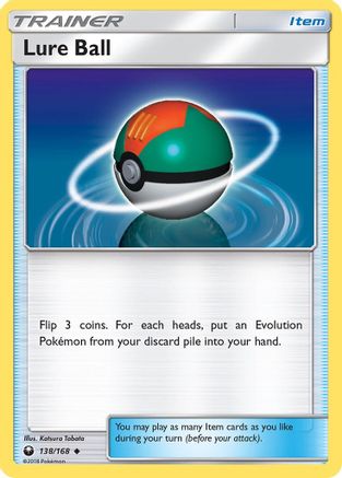 Lure Ball 138 - Reverse Holofoil SM Celestial Storm - Uncommon