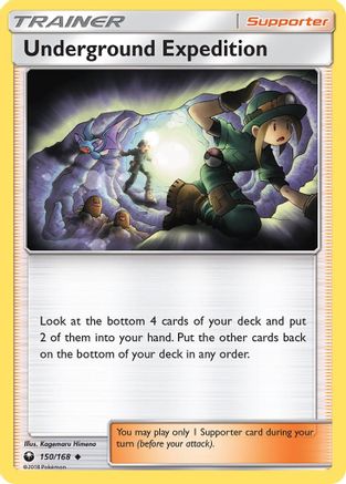 Underground Expedition 150 - Reverse Holofoil SM Celestial Storm - Uncommon