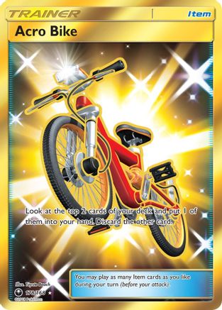Acro Bike (Secret) - Holofoil SM Celestial Storm - Secret Rare