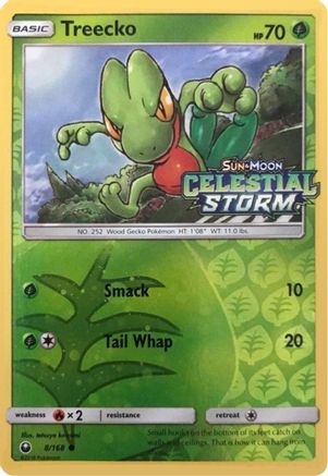 Treecko (Toys R Us) 008/168 - Reverse Holofoil Miscellaneous Cards & Products - Promo