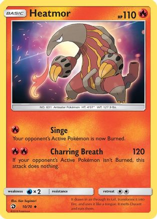 Heatmor Dragon Majesty - Uncommon