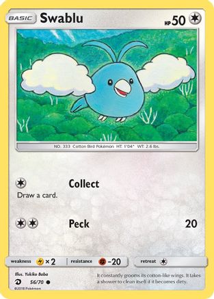 Swablu (56) (56) 056/70 Dragon Majesty - Common