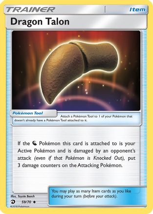Dragon Talon/70 - Reverse Holofoil Dragon Majesty - Uncommon