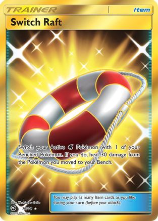Switch Raft (Secret) - Holofoil Dragon Majesty - Secret Rare