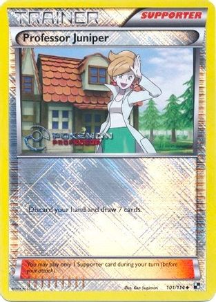 Professor Juniper - 101/114 (2013)/114 - Reverse Holofoil Professor Program Promos - Promo