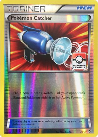 Pokemon Catcher (Pokemon League) 036/039 - Reverse Holofoil League & Championship Cards - Promo