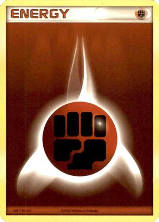 Fighting Energy (2005 Unnumbered) League & Championship Cards - Promo