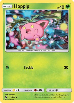 Hoppip (12) (12) 012 SM Lost Thunder - Common