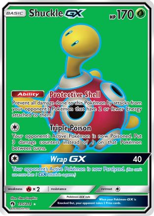 Shuckle GX (Full Art) - Holofoil SM Lost Thunder - Ultra Rare