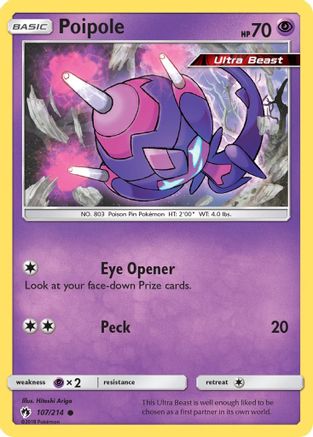 Poipole 107 SM Lost Thunder - Common