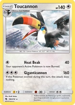Toucannon SM Lost Thunder - Rare
