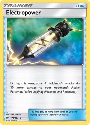 Electropower 172 SM Lost Thunder - Uncommon