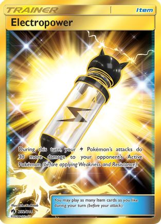 Electropower (Secret) - Holofoil SM Lost Thunder - Secret Rare