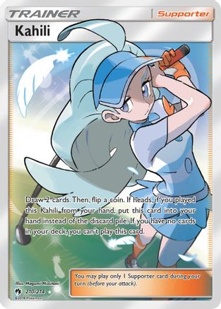 Kahili (Full Art) - Holofoil SM Lost Thunder - Ultra Rare