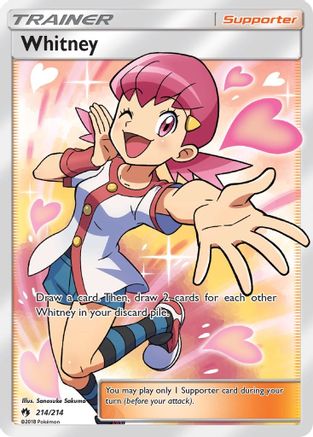 Whitney (Full Art) - Holofoil SM Lost Thunder - Ultra Rare