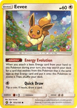Eevee 101a/149 - Holofoil Alternate Art Promos - Promo