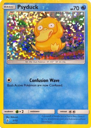Psyduck - 2/12/12 - Holofoil McDonalds Promos 2018 - Promo
