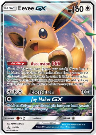 Eevee GX - SM174 - Holofoil SM Promos - Promo