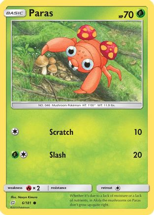 Paras 006/181 SM Team Up - Common
