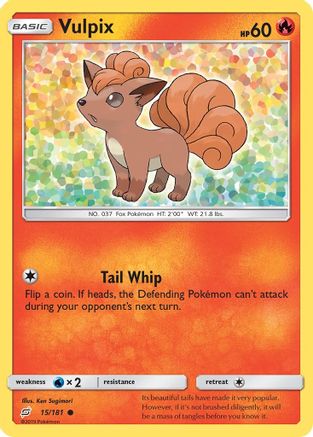 Vulpix 015 SM Team Up - Common