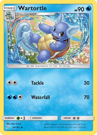 Wartortle 024 SM Team Up - Uncommon
