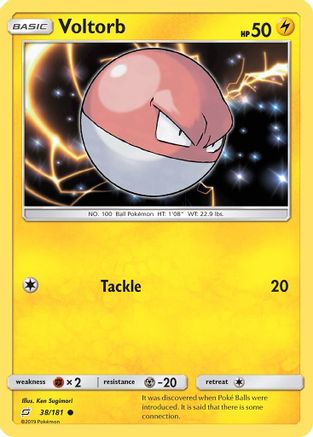 Voltorb 038/181 SM Team Up - Common