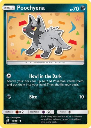 Poochyena 086 SM Team Up - Common