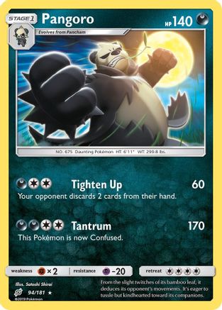 Pangoro 094 SM Team Up - Rare