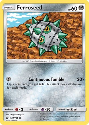 Ferroseed SM Team Up - Common
