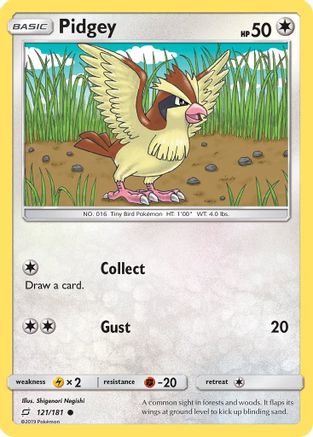 Pidgey (121) (121) 121 SM Team Up - Common