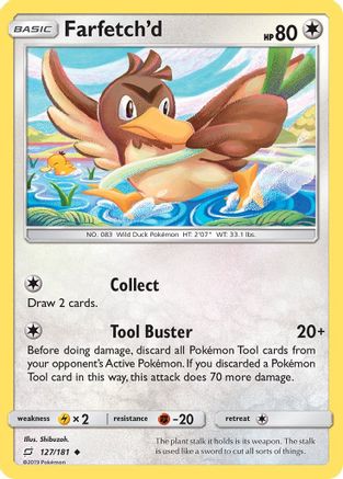 Farfetch'd 127 SM Team Up - Uncommon