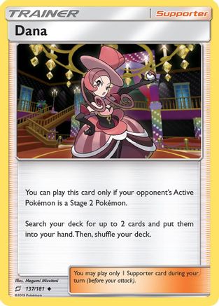 Dana/181 - Reverse Holofoil SM Team Up - Uncommon
