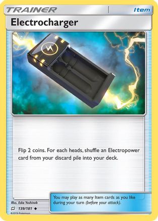 Electrocharger - Reverse Holofoil SM Team Up - Uncommon