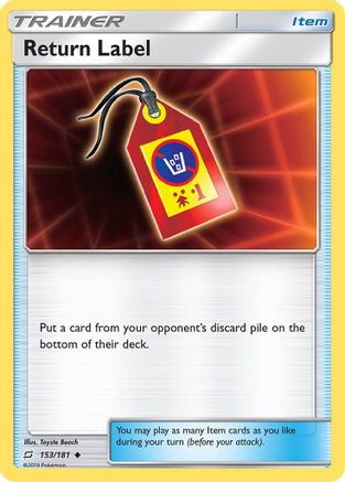 Return Label SM Team Up - Uncommon