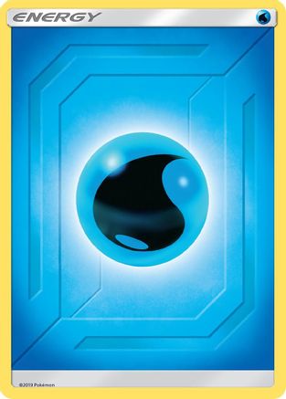 Water Energy (2019 Unnumbered) - Reverse Holofoil SM Team Up - Common