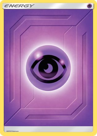 Psychic Energy (2019 Unnumbered) - Reverse Holofoil SM Team Up - Common