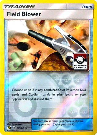 Field Blower (Pokemon League) 125a/145 - Reverse Holofoil League & Championship Cards - Promo