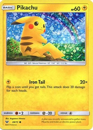 Pikachu (General Mills) 028/73 - Holofoil Miscellaneous Cards & Products - Promo