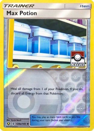 Max Potion (Pokemon League) 128a/145 - Reverse Holofoil League & Championship Cards - Promo