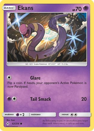 Ekans 062 SM Unbroken Bonds - Common