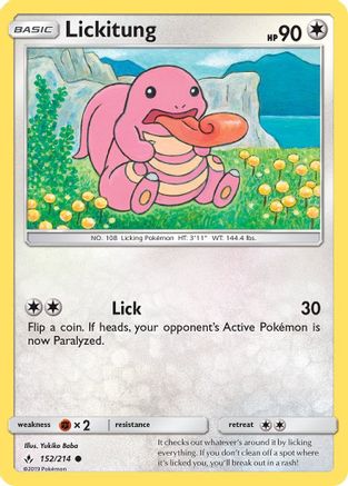 Lickitung 152 SM Unbroken Bonds - Common