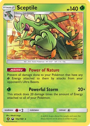 Sceptile 10a/168 - Holofoil Alternate Art Promos - Promo